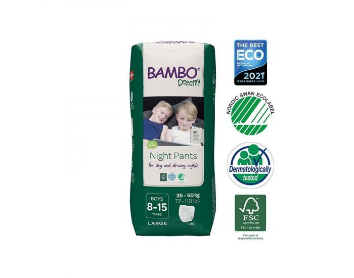 BAMBO NATURE Bambo Dreamy - Gar�on - 8-15 ans - 35-50 kg