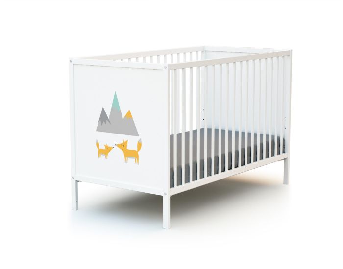 WEBABY Lit b�b� � panneaux - 60x120 cm