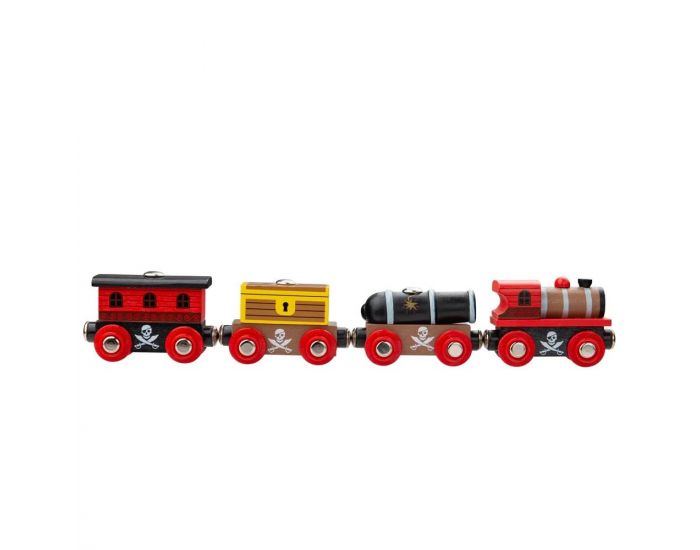 BIGJIGS TOYS Train Pirates - D�s 3 ans