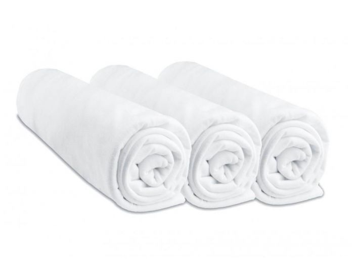 EASY DORT Lot de 3 Draps Housse - Compatible 50x83 cm
