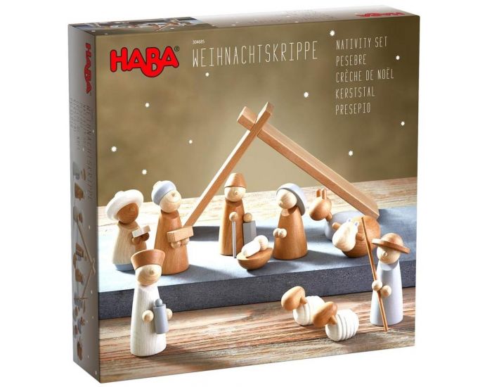 HABA Cr�che de No�l en Bois - D�s 3 ans