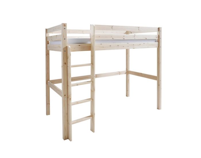 AKITEN RETAIL Pack Lit Mezzanine avec Matelas - Aaron