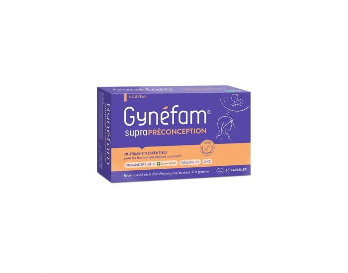 EFFIK Gynefam - Supra Pr� Conception - 60 Capsules