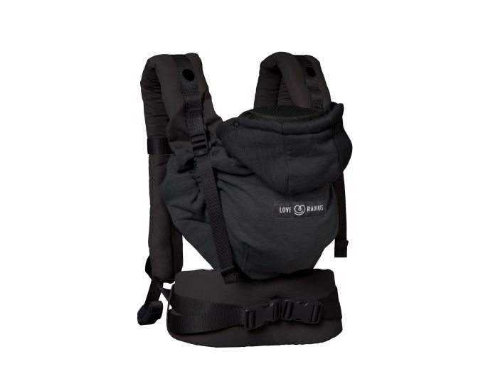 LOVE RADIUS HoodieCarrier 2 - Black Forest