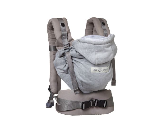 LOVE RADIUS HoodieCarrier 2 - Gris Athl�tique 