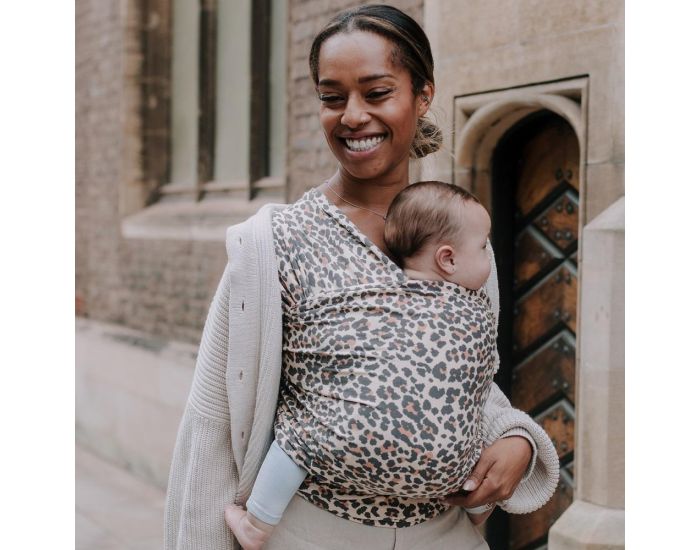 BOBA Echarpe de Portage - Boba Wrap - L�opard