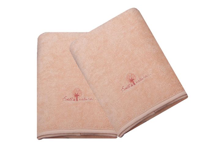 EVEIL ET NATURE Lot de 2 Serviettes �ponges - 50x90 cm