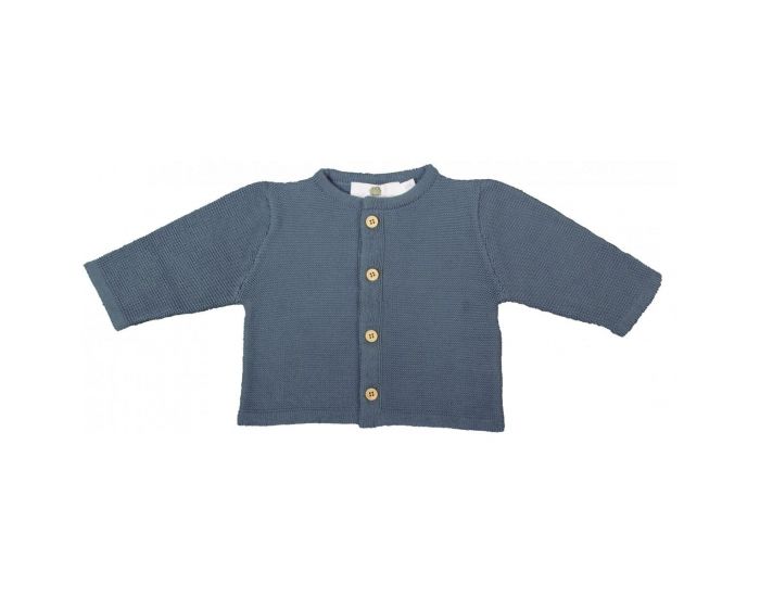 EVEIL ET NATURE Brassi�re Tricot Coton Bio - Bleu