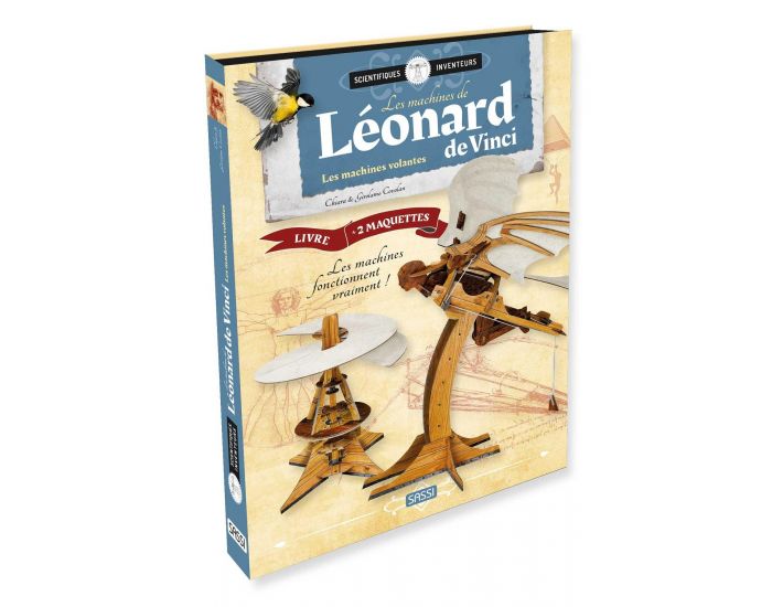 SASSI JUNIOR Les Machines Volantes de Lonard de Vinci - Ds 8 ans