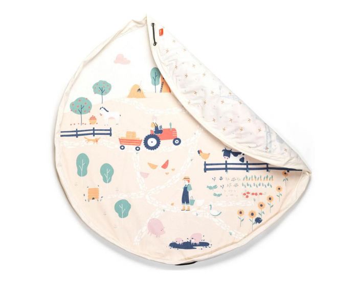 PLAY & GO Tapis et Sac de Rangement - D�s La Naissance Farm