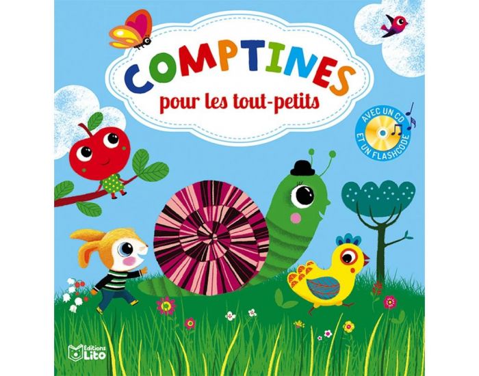 EDITIONS LITO Comptines pour Les Tout-Petits - D�s 18 Mois