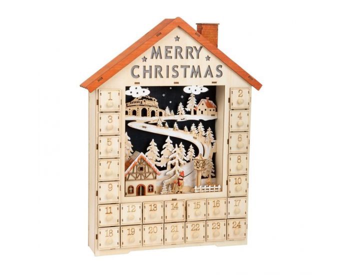 SMALL FOOT COMPANY Calendrier de l'Avent - Joyeux No�l - D�s 3 ans