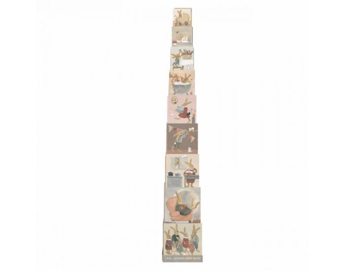 EGMONT TOYS Pyramide 123 Famille - Lapin - D�s 2 ans