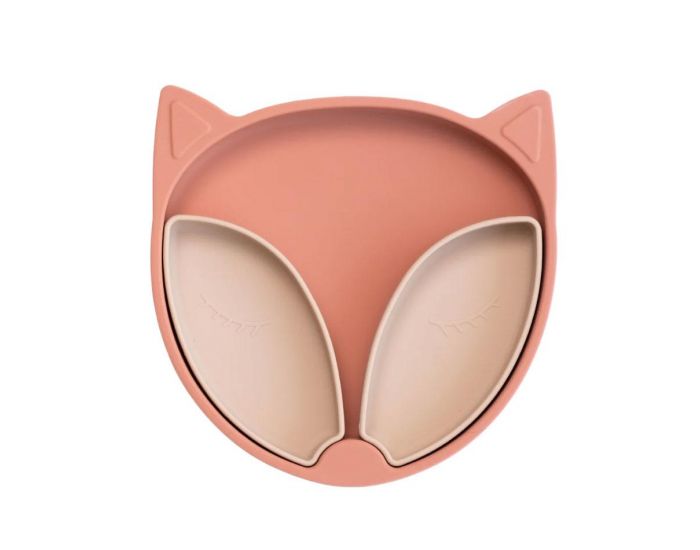 TIDY TOT Assiette � Compartiments Ventous�e - en Silicone 