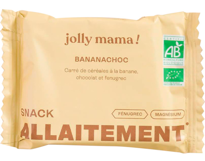 Jolly Mama - barre cereales bananachoc - 45g