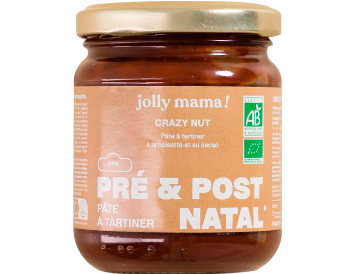 pate a tartiner crazy nut - 220g (Jolly Mama) - Couverture