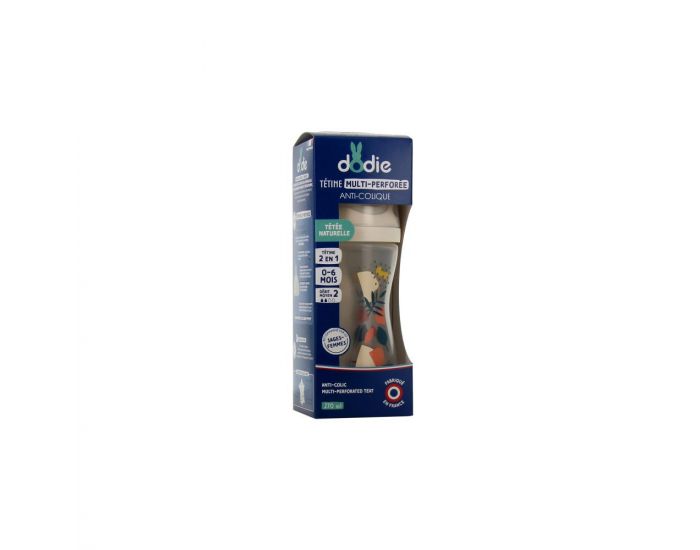 DODIE Biberons Plastique - 330 Ml - D�bit 3 - Nature - Plus de 6 Mois