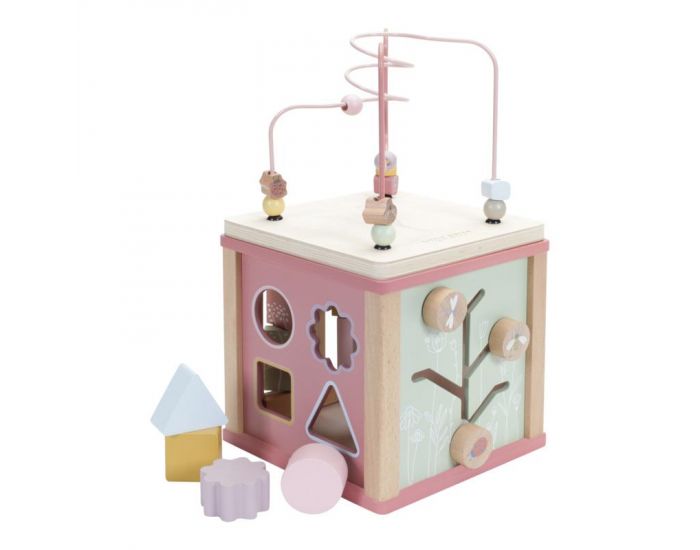 LITTLE DUTCH Cube d'Activit�s - Wild Flowers - D�s 1 an