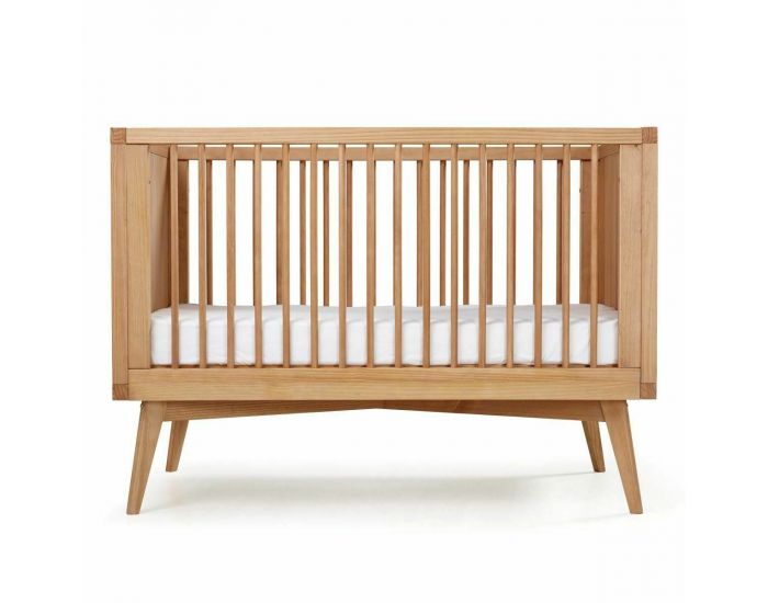 AKITEN RETAIL Pack Lit B�b� Evolutif avec Matelas - Marley Bois