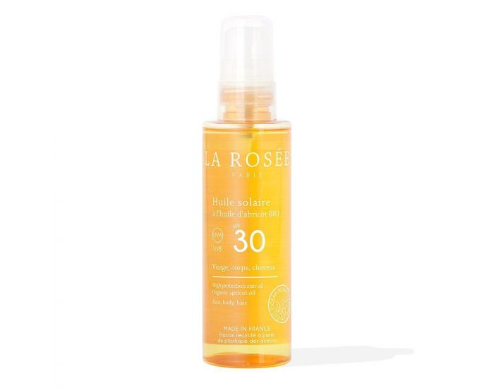 LA ROS�E Huile Solaire Bio - SPF 30 - 150 ml