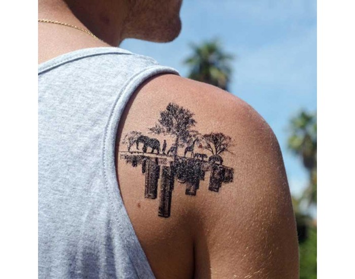 DOTTINGHILL Tatouage L - Nature et ville