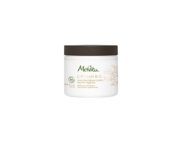 MELVITA Argan Bio - Huile en Cr�me Corps - 175 ml