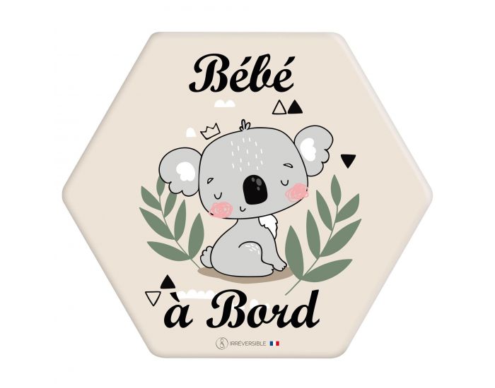IRREVERSIBLE Adh�sif / Autocollant - B�b� � Bord - Koala