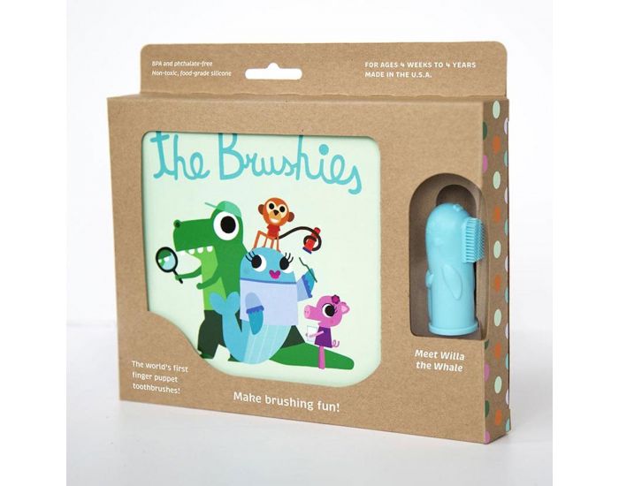 THE BRUSHIES Coffret Livre et Brossette - H�l�ne la Baleine 