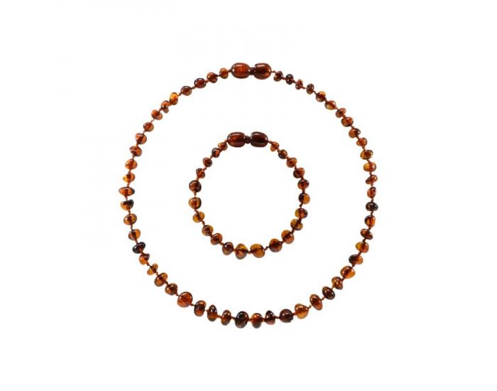 IRREVERSIBLE Box Bracelet et Collier B�b�  - Ambre