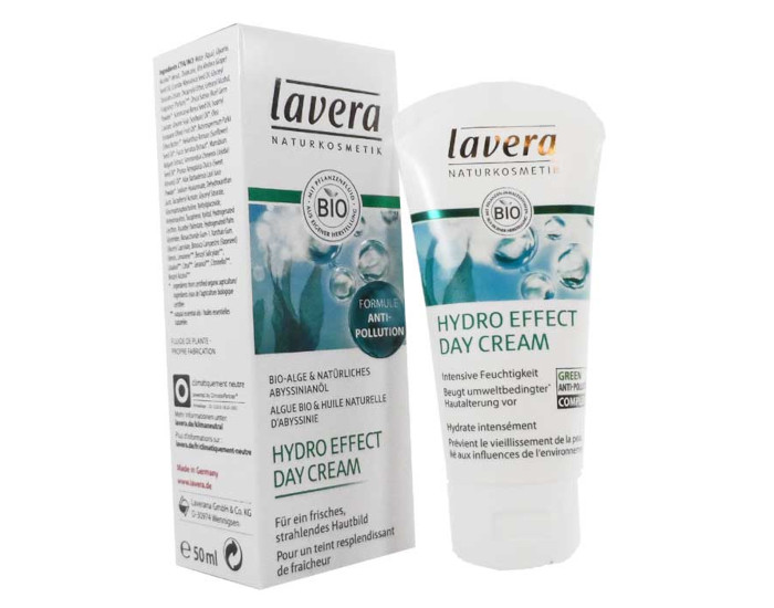 LAVERA Hydro Effect - Crème de Jour Anti-Pollution - 50 ml