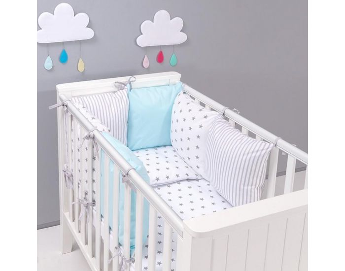 SEVIRA KIDS Tour de Lit  Coussins modulables -  toiles
