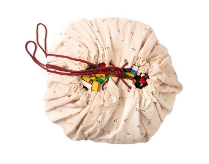 PLAY & GO Tapis et Sac de Rangement - Cherry