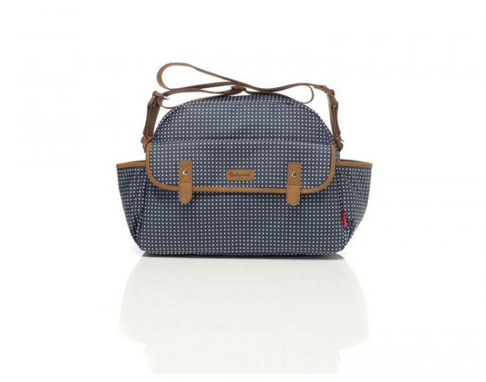 BABYMEL Sac � langer Molly Pixel Dot Navy BABYMEL