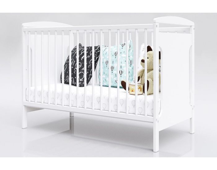 MINEA Lit Evolutif 60x120 cm - Margot Blanc