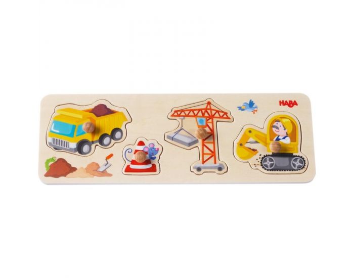 HABA Puzzle Sur le Chantier - D�s 12 mois