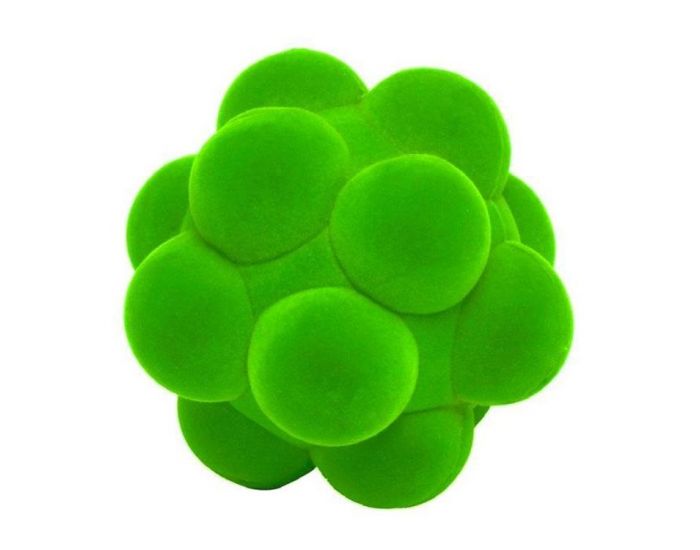 RUBBABU Balle Sensorielle Bubble Verte - D�s 12 mois