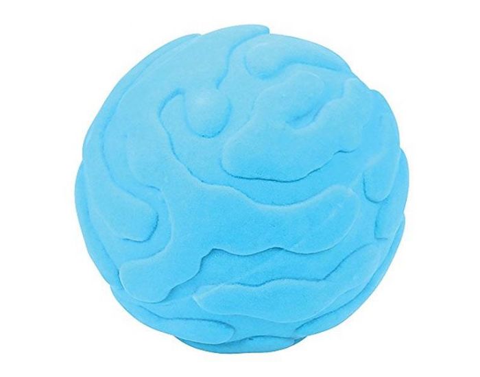 RUBBABU Balle Tactile Jellyfish Turquoise - Ds 12 mois