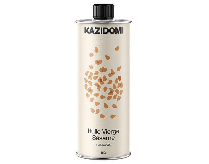 KAZIDOMI Huile Vierge de S�same - 1 L