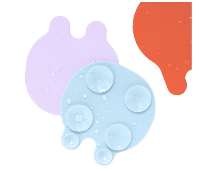 QUUT Antid�rapants de Bain M�duses - Bleu Corail - D�s 12 mois