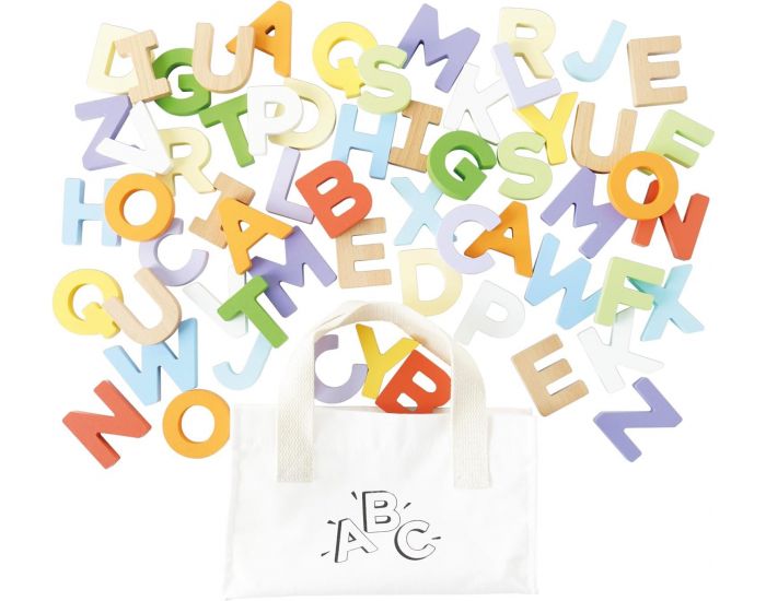 LE TOY VAN Lettres de l'Alphabet en Bois - D�s 12 mois