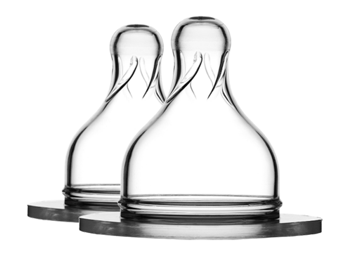 ECOVIKING Ttines Silicone Col Large - Lot de 2 