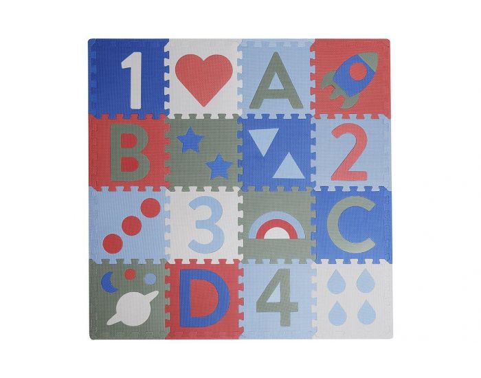 KINDSGUT Tapis de Jeu - 120 x 120 cm