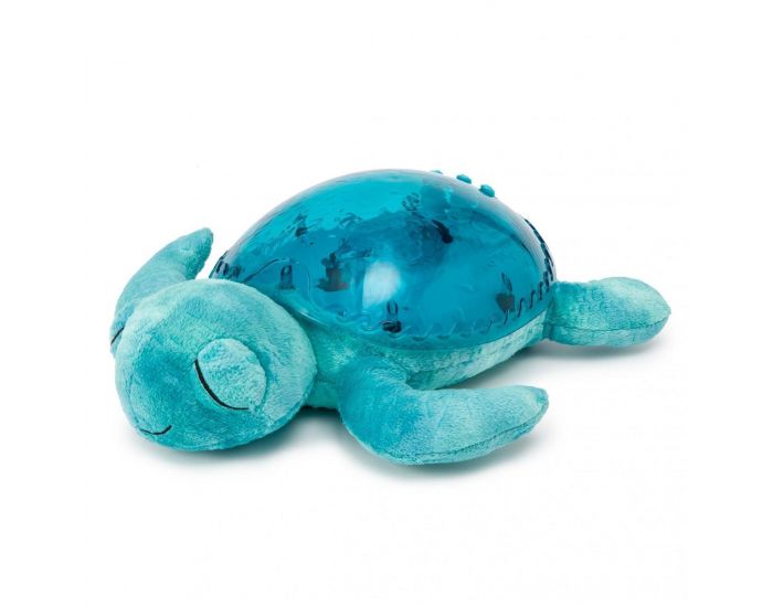 CLOUD B Veilleuse Tranquil - Turtle - Aqua Rechargeable - Ds 12 mois
