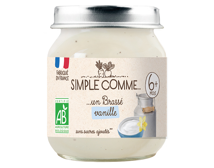 SIMPLE COMME Petits Pots Brasss - Ds 6 mois - 125 g