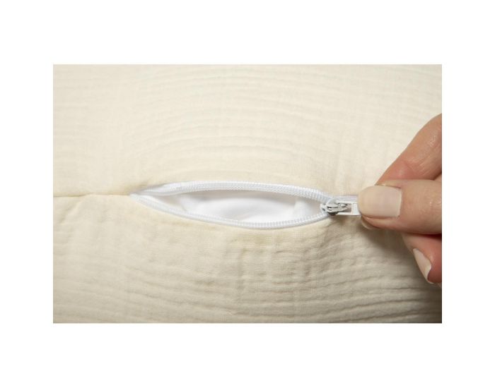 P'TIT LIT Coussin de Maternit� et d'Allaitement - Gaze de Coton - Beige
