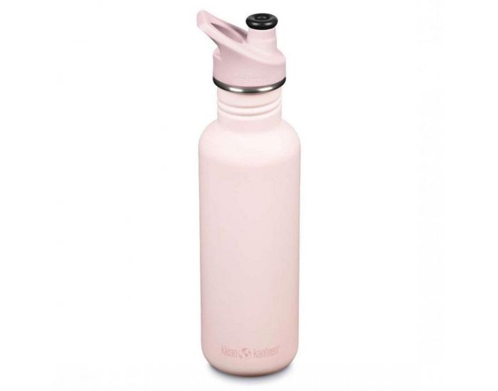 KLEAN KANTEEN Gourde Inox Classique - Bouchon Sport - Heavenly Pink - 532 ml 