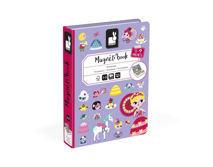 JANOD Magn�ti'book Princesses - D�s 3 ans