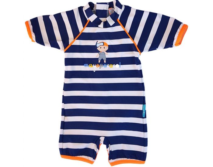 MAYOPARASOL Marinou Fluo Combinaison anti UV Marine