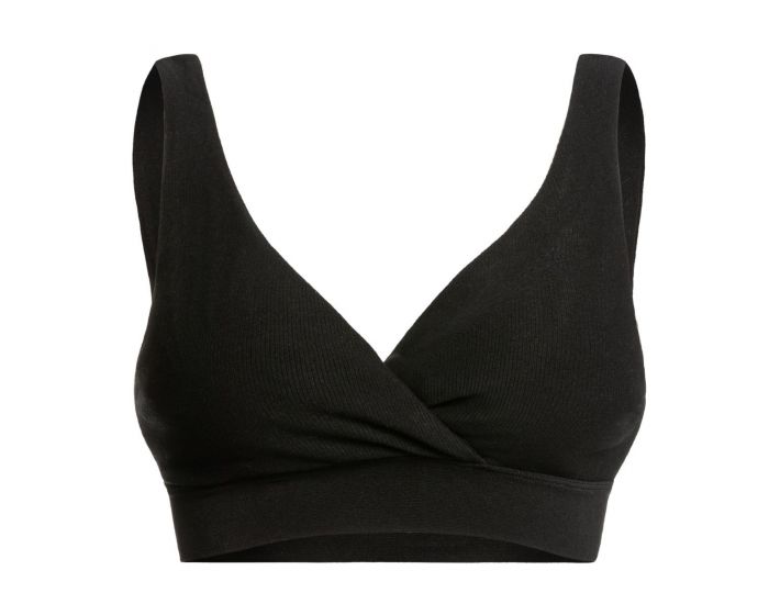 MAMA HANGS Soutien-Gorge d'Allaitement Absorbant - Day n' Night - Noir S/M
