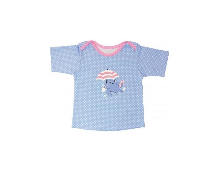 MAYOPARASOL Clestine Tshirt Top Anti UV Manches Courtes - Bleu